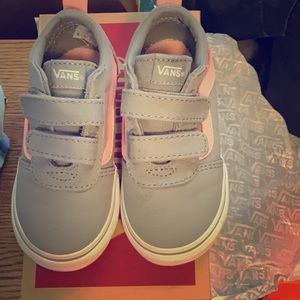 Toddler Vans Ward V (Canvas) Wild Dove/Blossom